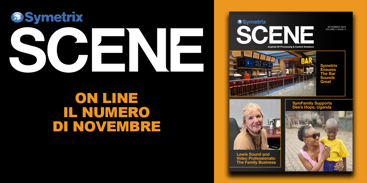 SCENE - Il magazine di Symetrix 