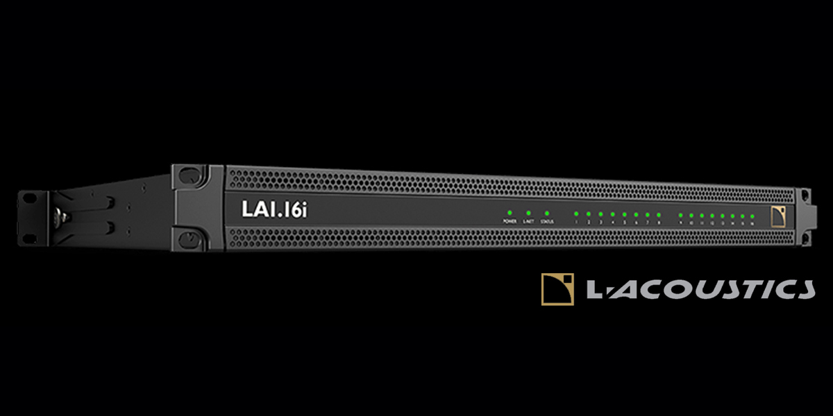 L-ACOUSTICS: Nuovo controller LA1.16i
