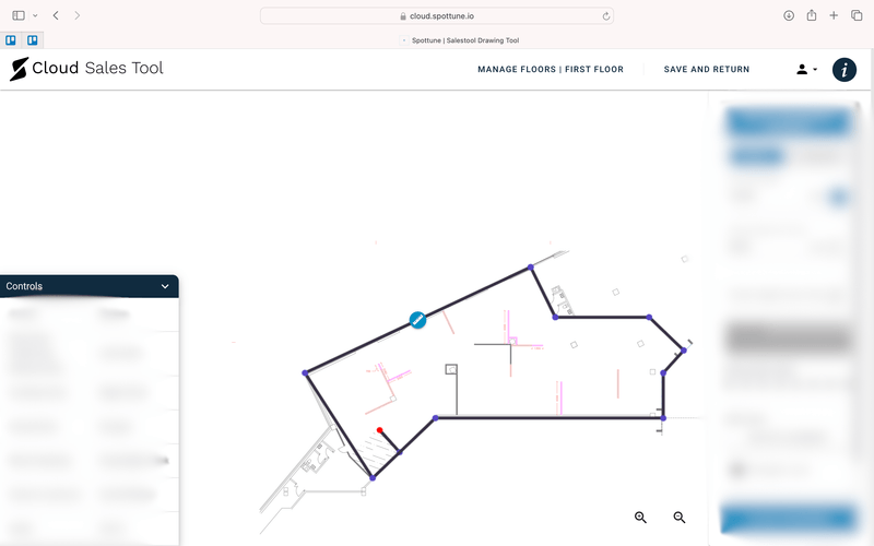Sales Tool Dashboard screenshot