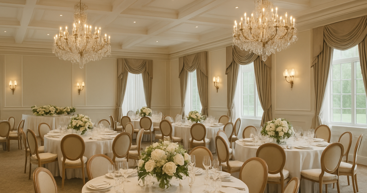 Progetto tipo per sale ricevimenti