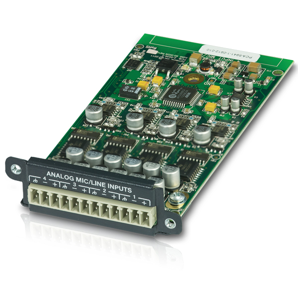 Input Card 4 canali analogici