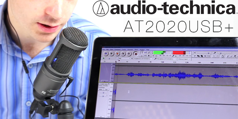 AUDIO-TECHNICA microfono AT2020 USB+