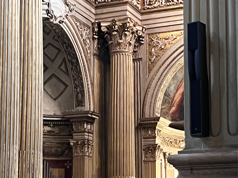 Cattedrale San Pietro - Bologna - Nuovo Impianto Audio Chiesa - SYVA